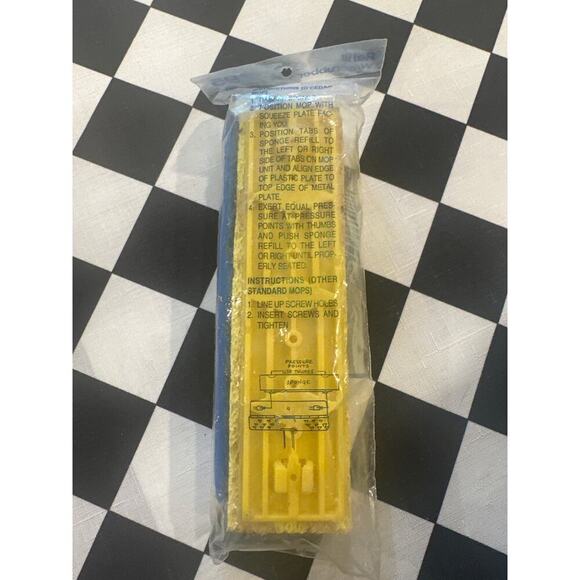 Royal Maid sponge mop refill standard sponge mops vintage housecleaing - Picture 2 of 3